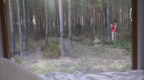 Little Red Riding Hood meets a horny wolf with a big dick. Hot Pearl. Darko Mur